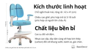 Kích thước và chất liệu